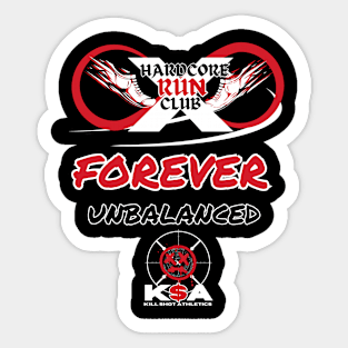 Hardcore Run Club Sticker